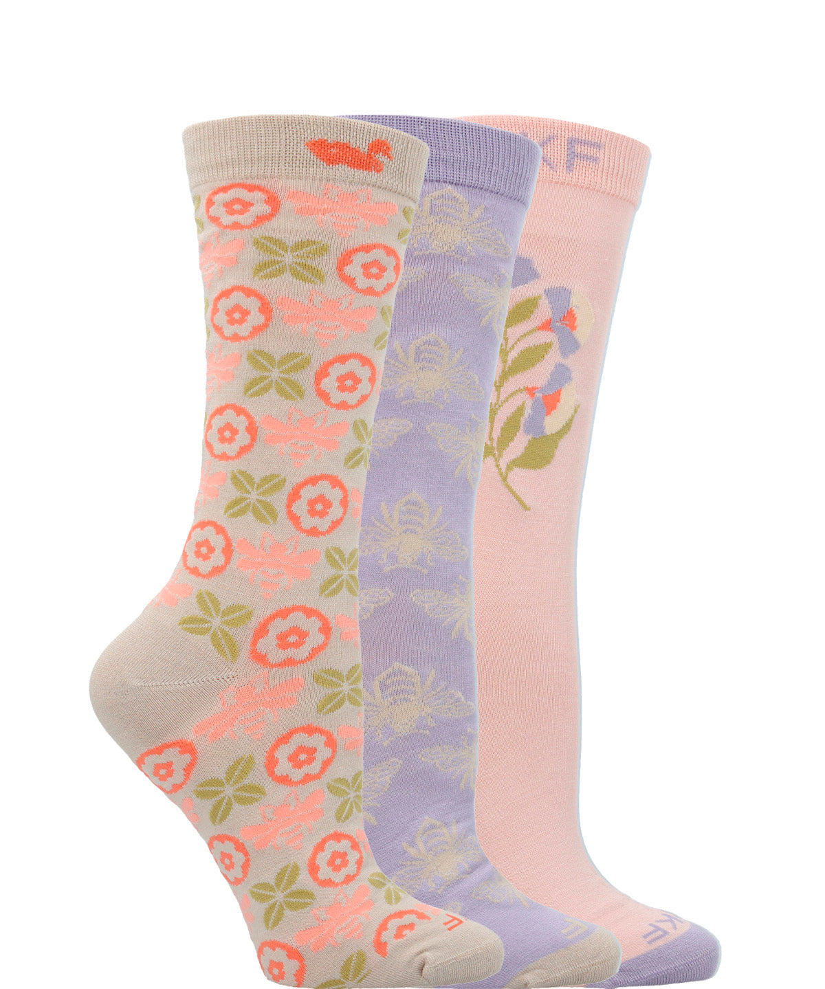 Calcetín Bambú Mujer Pack Gift Bee Multicolor Rockford