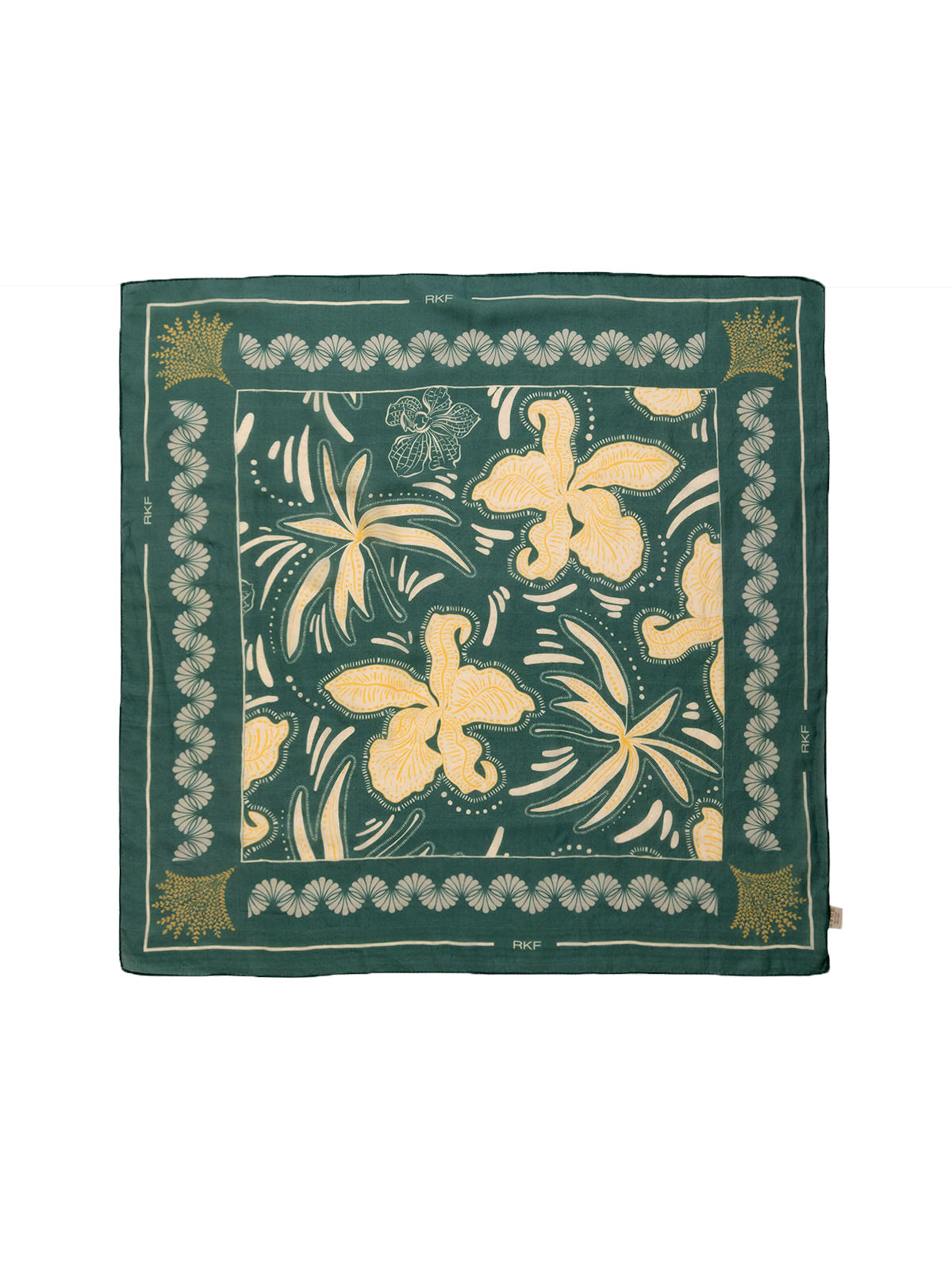 Pañuelo Seda Mujer Rkf Silk Flower Multicolor Rockford