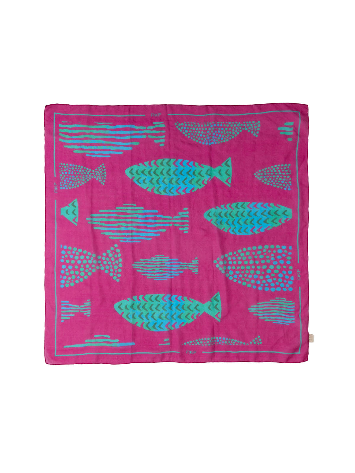 Pañuelo Seda Mujer Rkf Silk Sea Multicolor Rockford