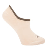 Calcetin Bambú Mujer Inv Liso Beige Rockford