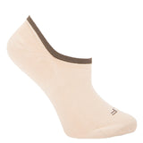 Calcetin Bambú Mujer Inv Liso Beige Rockford