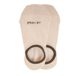 Calcetin Bambú Mujer Inv Liso Beige Rockford