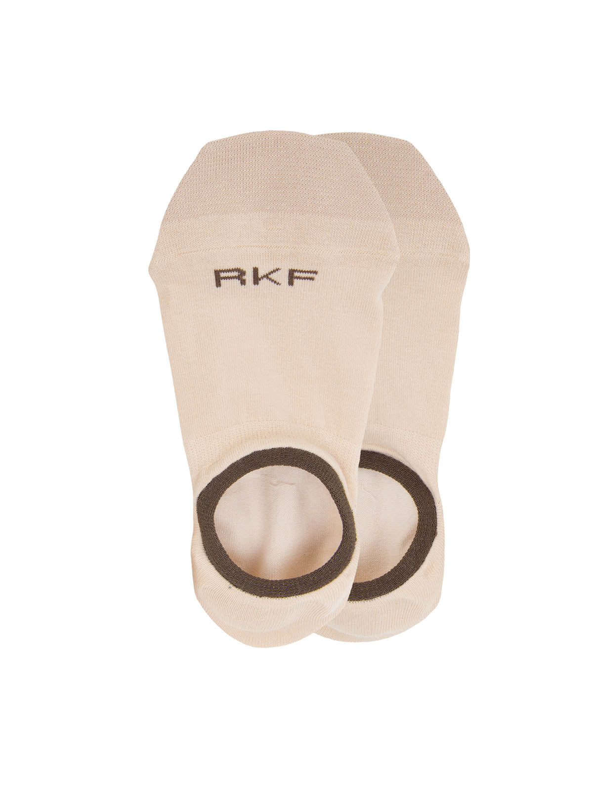 Calcetin Bambú Mujer Inv Liso Beige Rockford