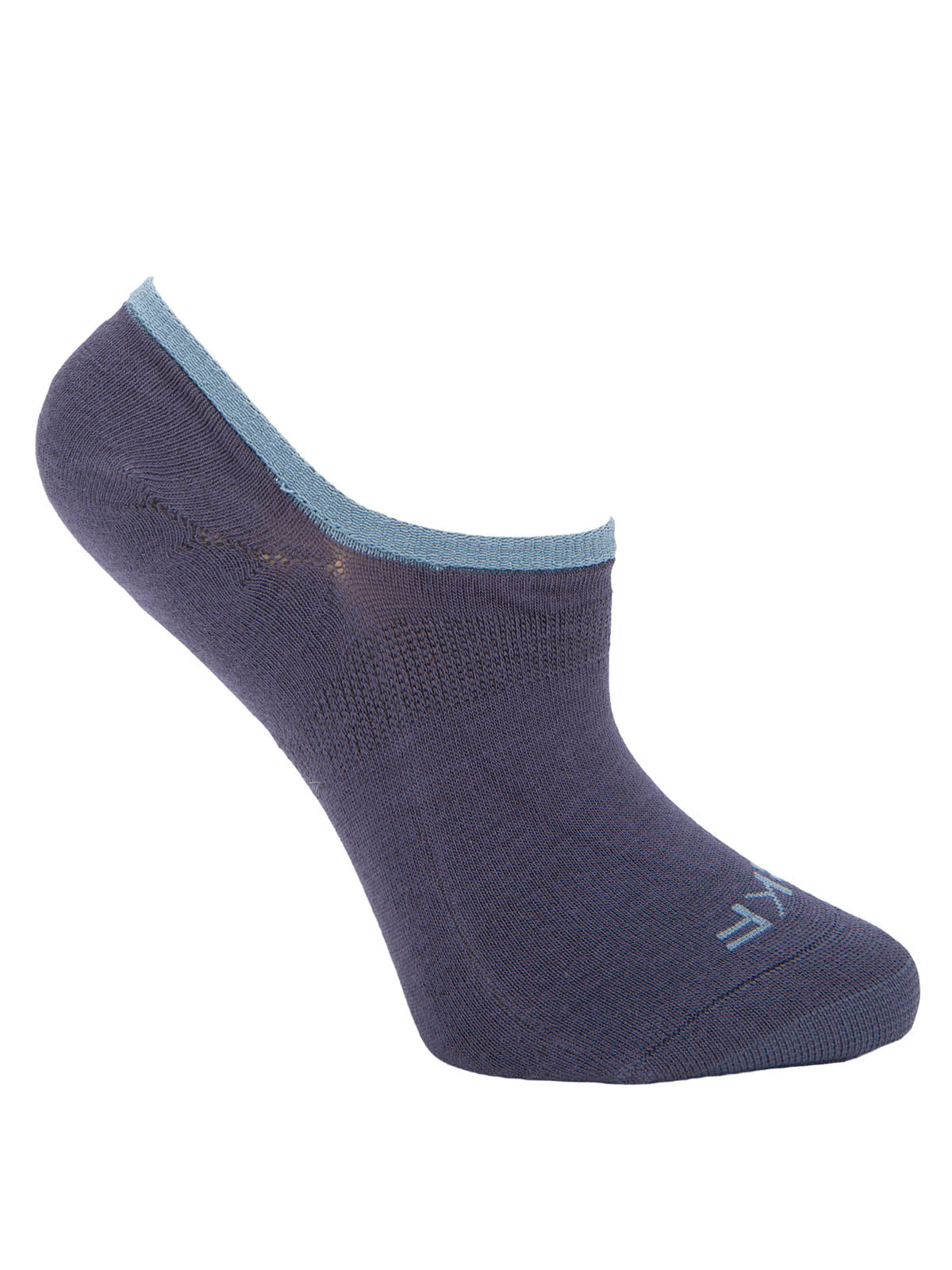 Calcetin Bambú Mujer Inv Liso Azul Rockford
