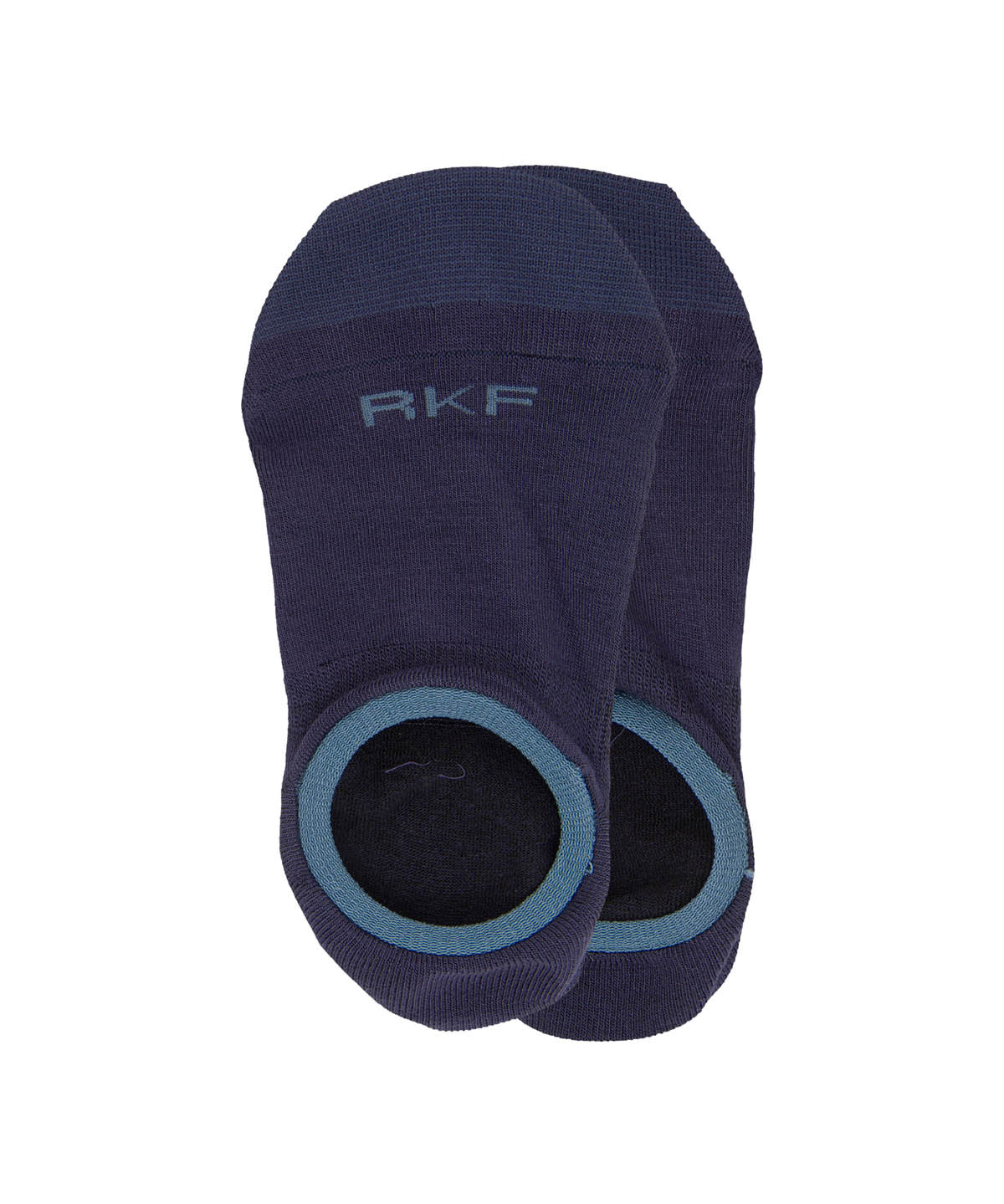 Calcetin Bambú Mujer Inv Liso Azul Rockford