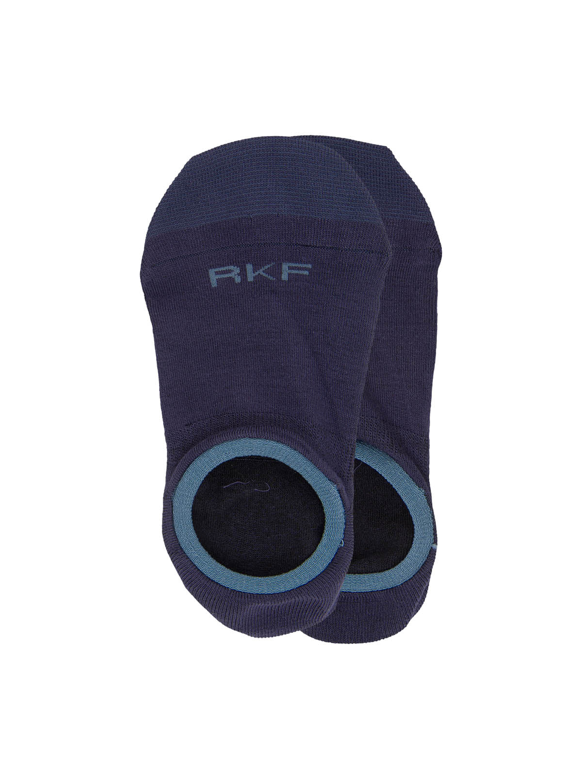 Calcetin Bambú Mujer Inv Liso Azul Rockford