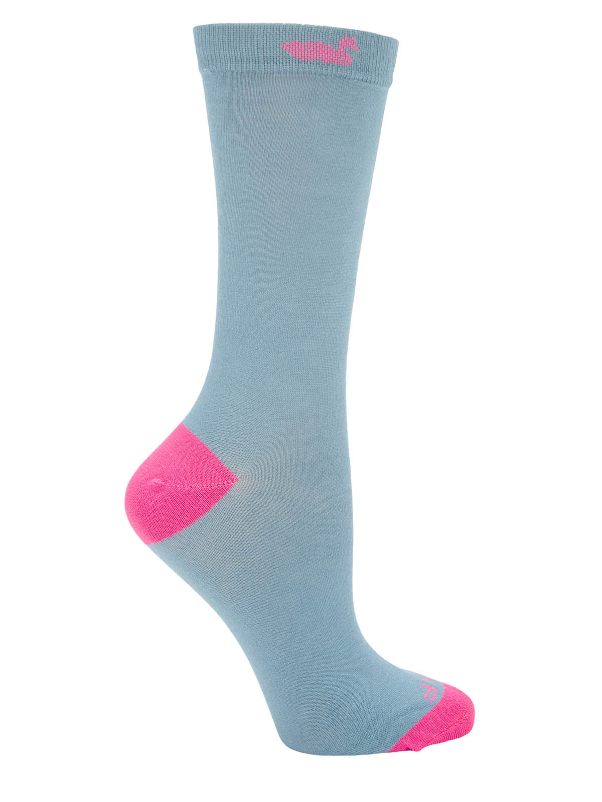 Calcetin Bambú Mujer Plain Azul Rockford
