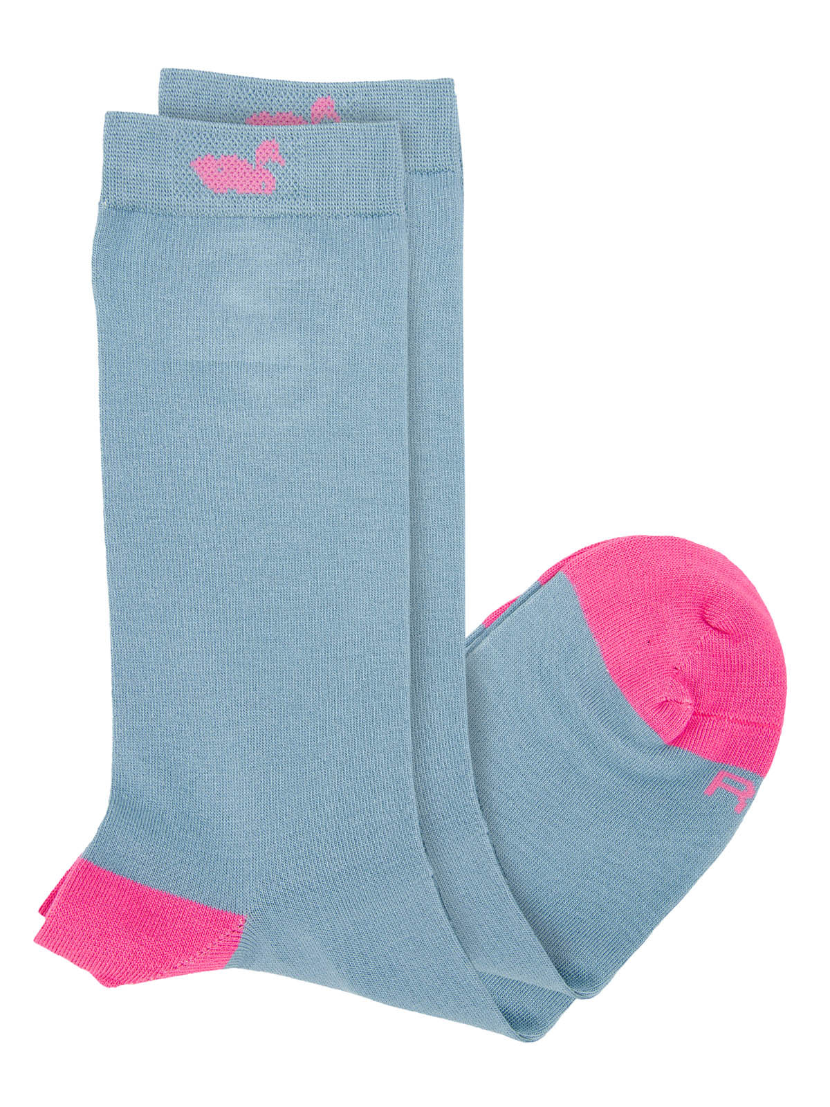 Calcetin Bambú Mujer Plain Azul Rockford