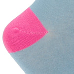 Calcetin Bambú Mujer Plain Azul Rockford