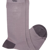 Calcetin Bambú Mujer Plain Gris Rockford