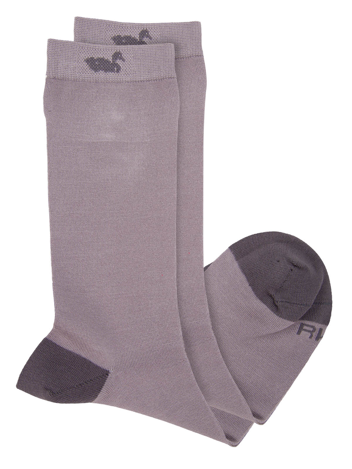 Calcetin Bambú Mujer Plain Gris Rockford