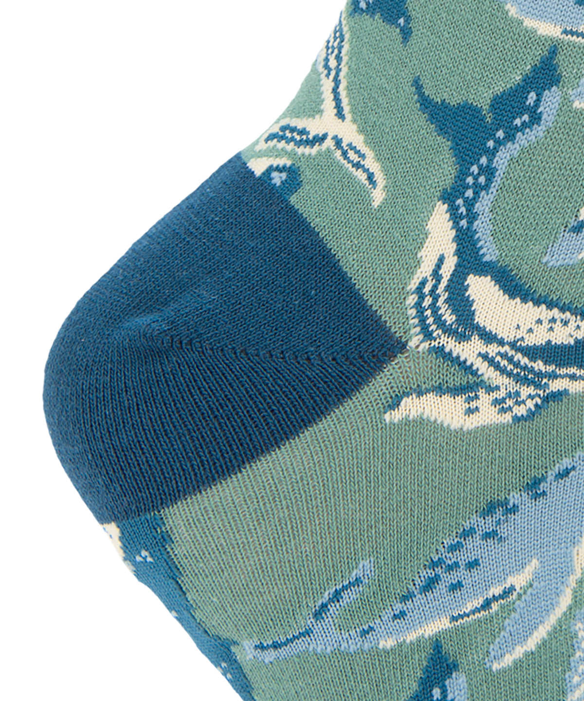 Calcetin Bambú Mujer St Whale Verde Rockford