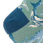Calcetin Bambú Mujer St Whale Verde Rockford