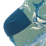 Calcetin Bambú Mujer St Whale Verde Rockford