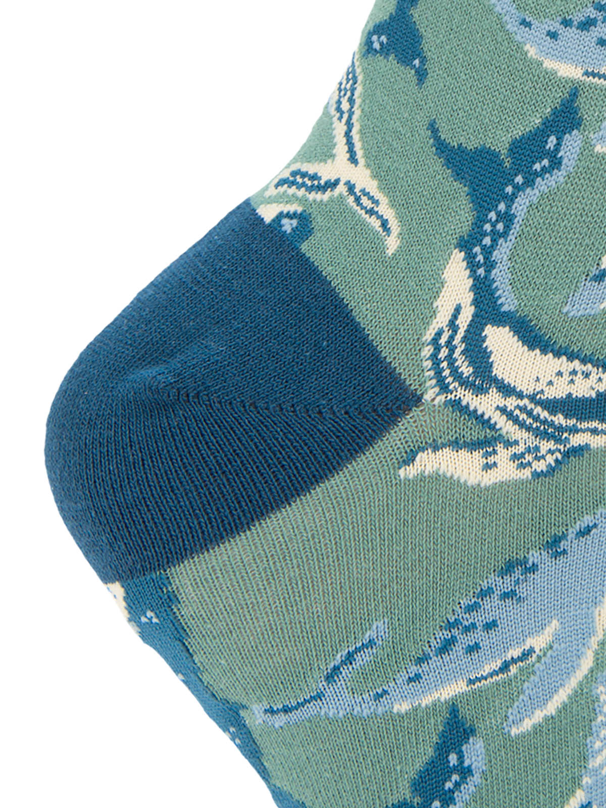 Calcetin Bambú Mujer St Whale Verde Rockford