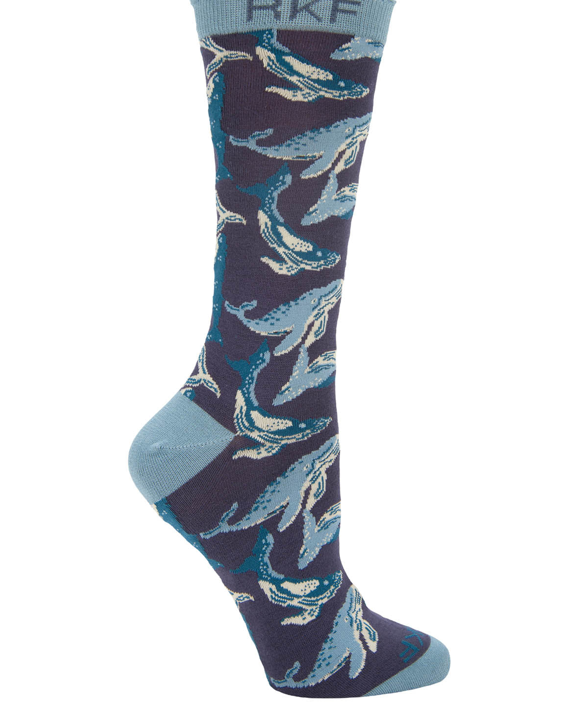 Calcetin Bambú Mujer St Whale Azul Rockford