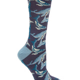 Calcetin Bambú Mujer St Whale Azul Rockford
