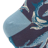 Calcetin Bambú Mujer St Whale Azul Rockford