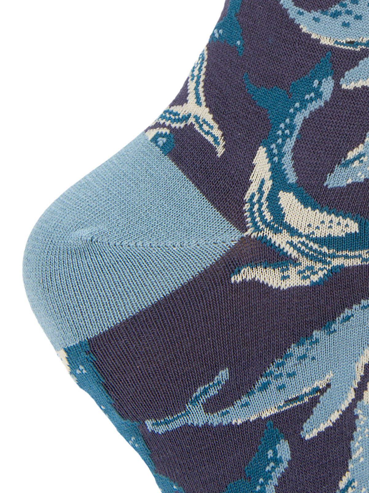 Calcetin Bambú Mujer St Whale Azul Rockford