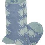 Calcetin Bambú Mujer St Sun Azul Rockford