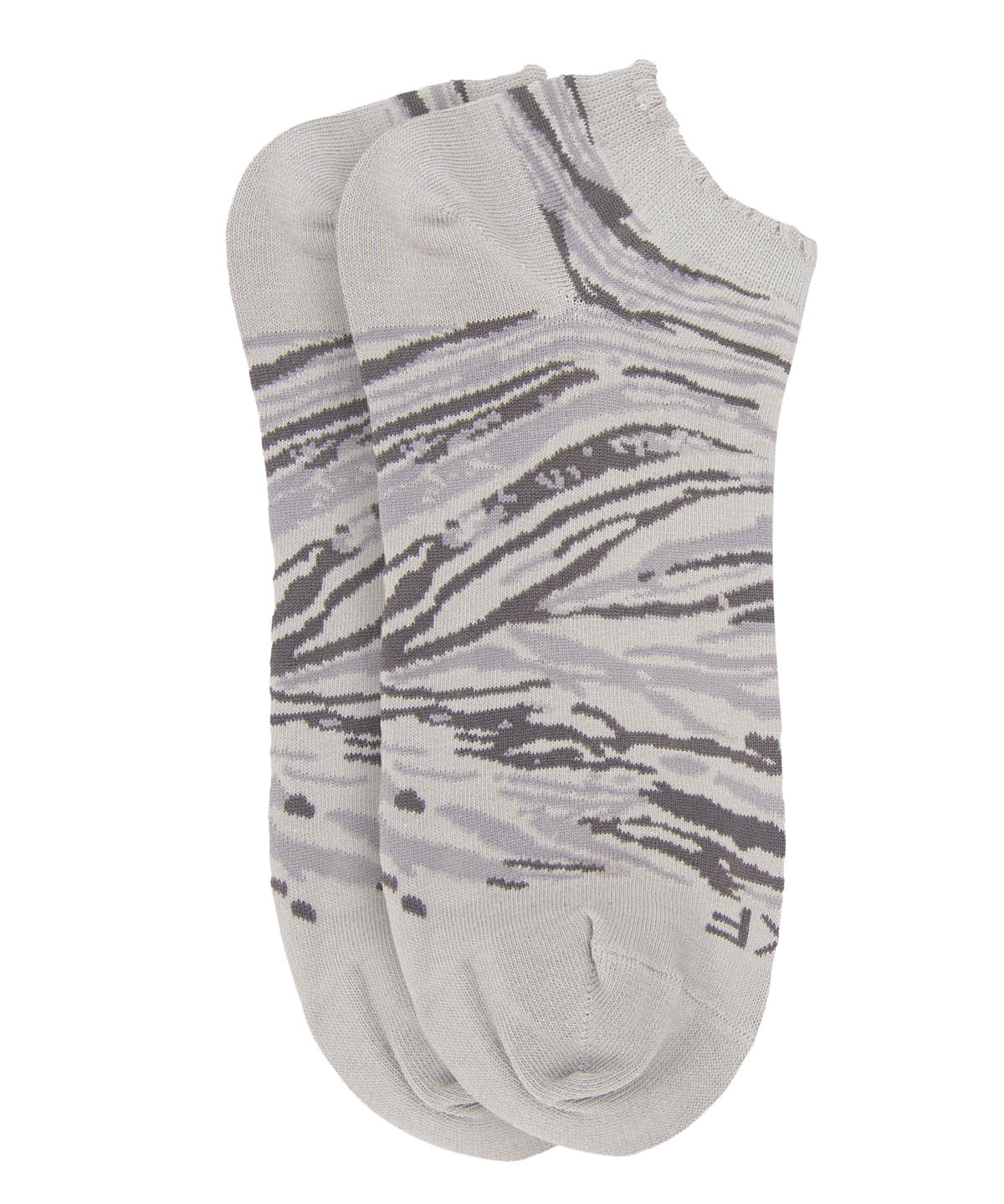 Calcetin Bambú Mujer Ped Zebra I Gris Rockford
