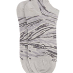 Calcetin Bambú Mujer Ped Zebra I Gris Rockford