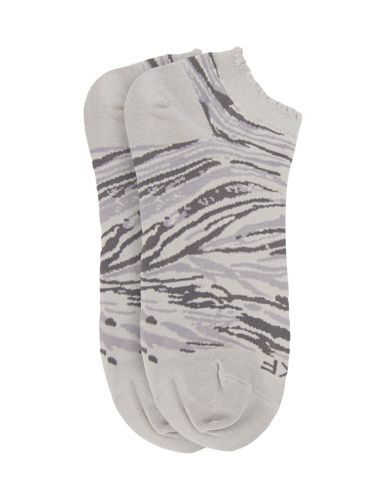 Calcetin Bambú Mujer Ped Zebra I Gris Rockford