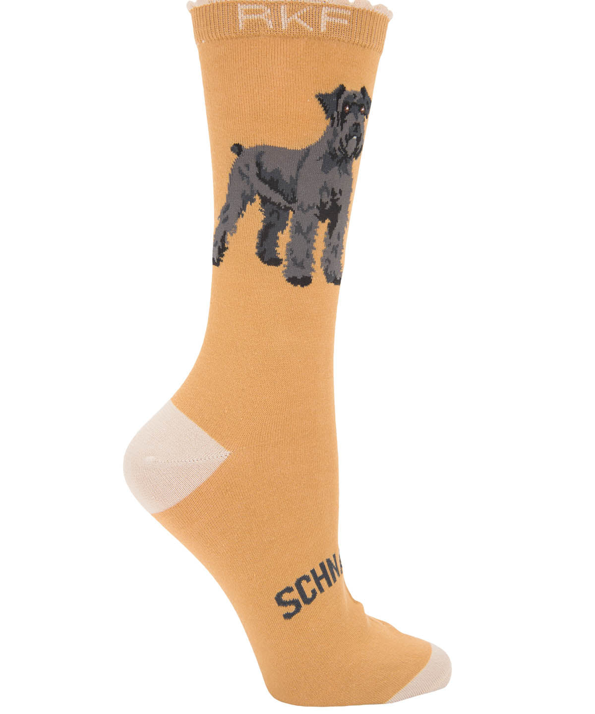 Calcetin Bambú Mujer St Schnauzer Beige Rockford
