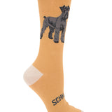 Calcetin Bambú Mujer St Schnauzer Beige Rockford