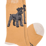 Calcetin Bambú Mujer St Schnauzer Beige Rockford