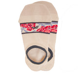 Calcetin Bambú Mujer Inv Floris Beige Rockford