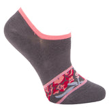 Calcetin Bambú Mujer Inv Floris Gris Rockford
