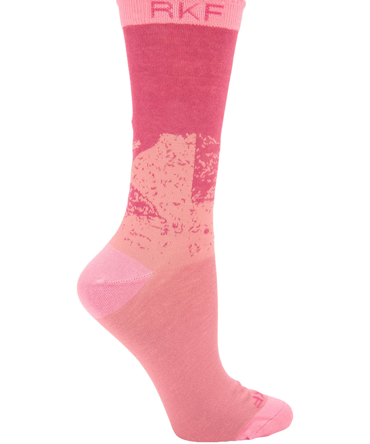 Calcetin Bambú Mujer Diff Pine Rosado Rockford