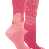 Calcetin Bambú Mujer Diff Pine Rosado Rockford