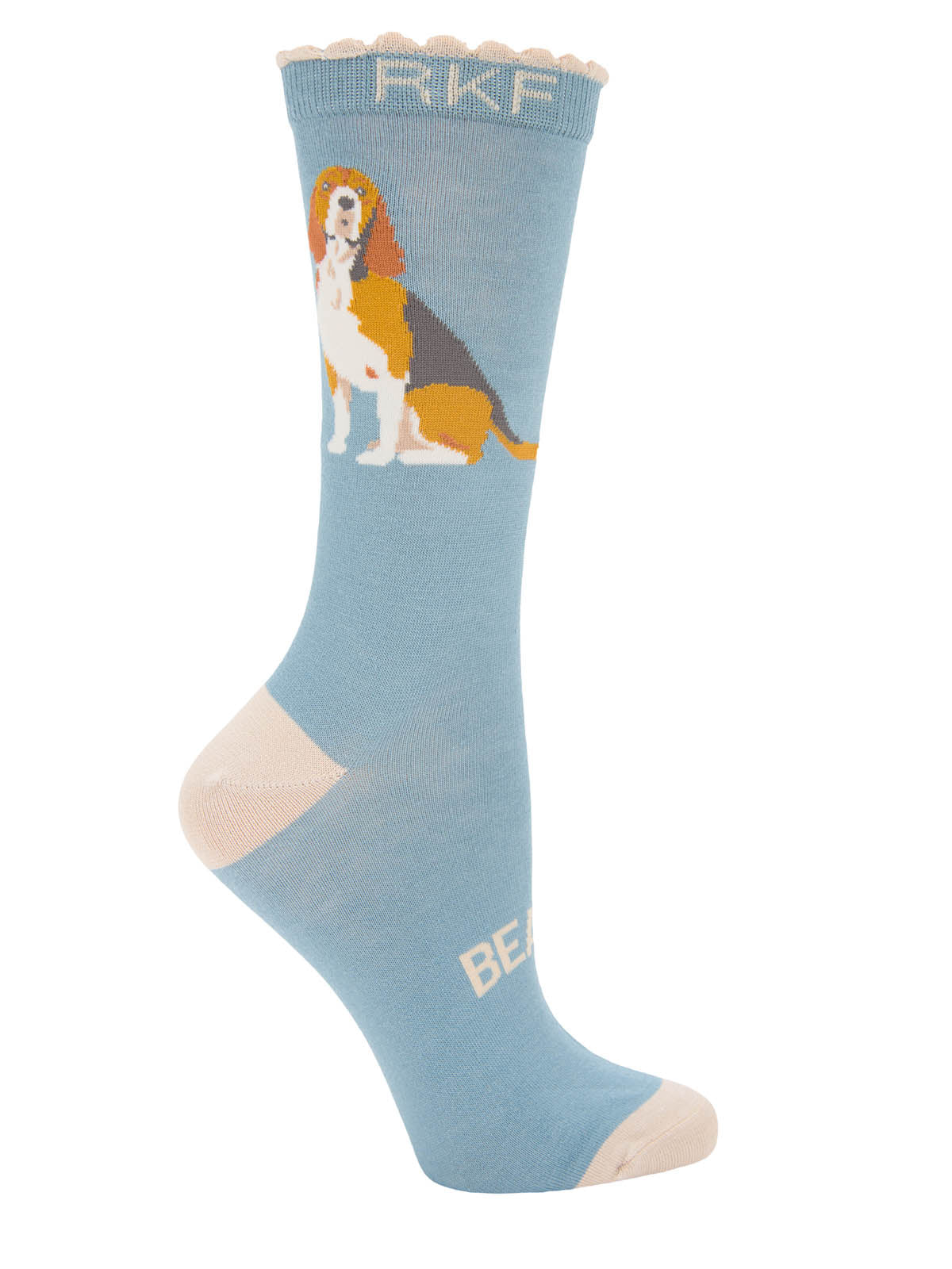 Calcetin Bambú Mujer St Beagle Azul Rockford
