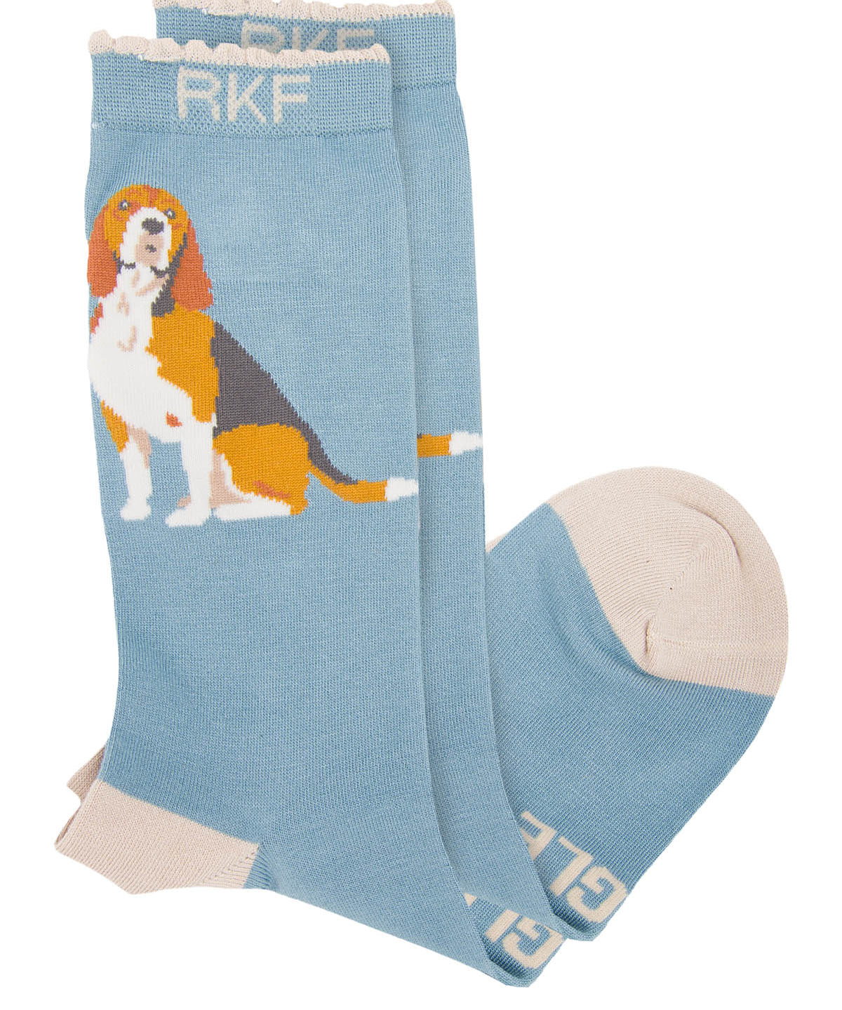 Calcetin Bambú Mujer St Beagle Azul Rockford
