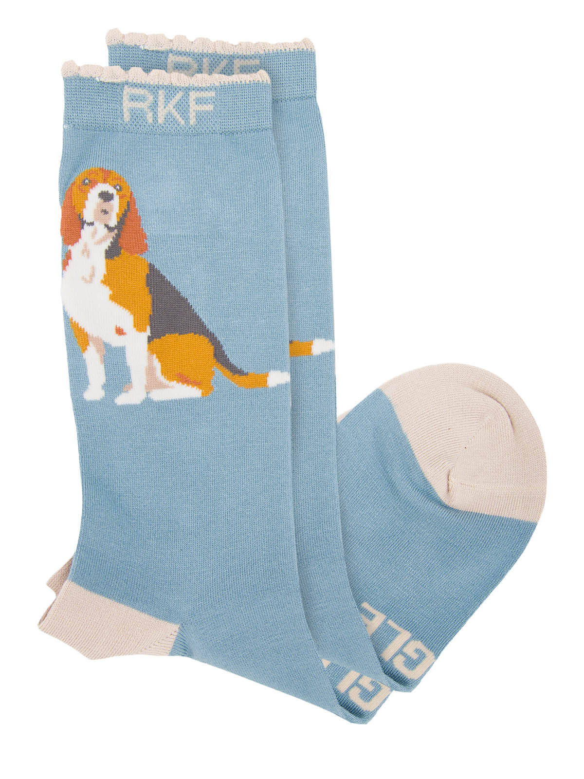 Calcetin Bambú Mujer St Beagle Azul Rockford