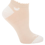 Calcetin Bambú Mujer Ped Classic Beige Rockford
