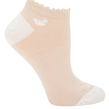 Calcetin Bambú Mujer Ped Classic Beige Rockford