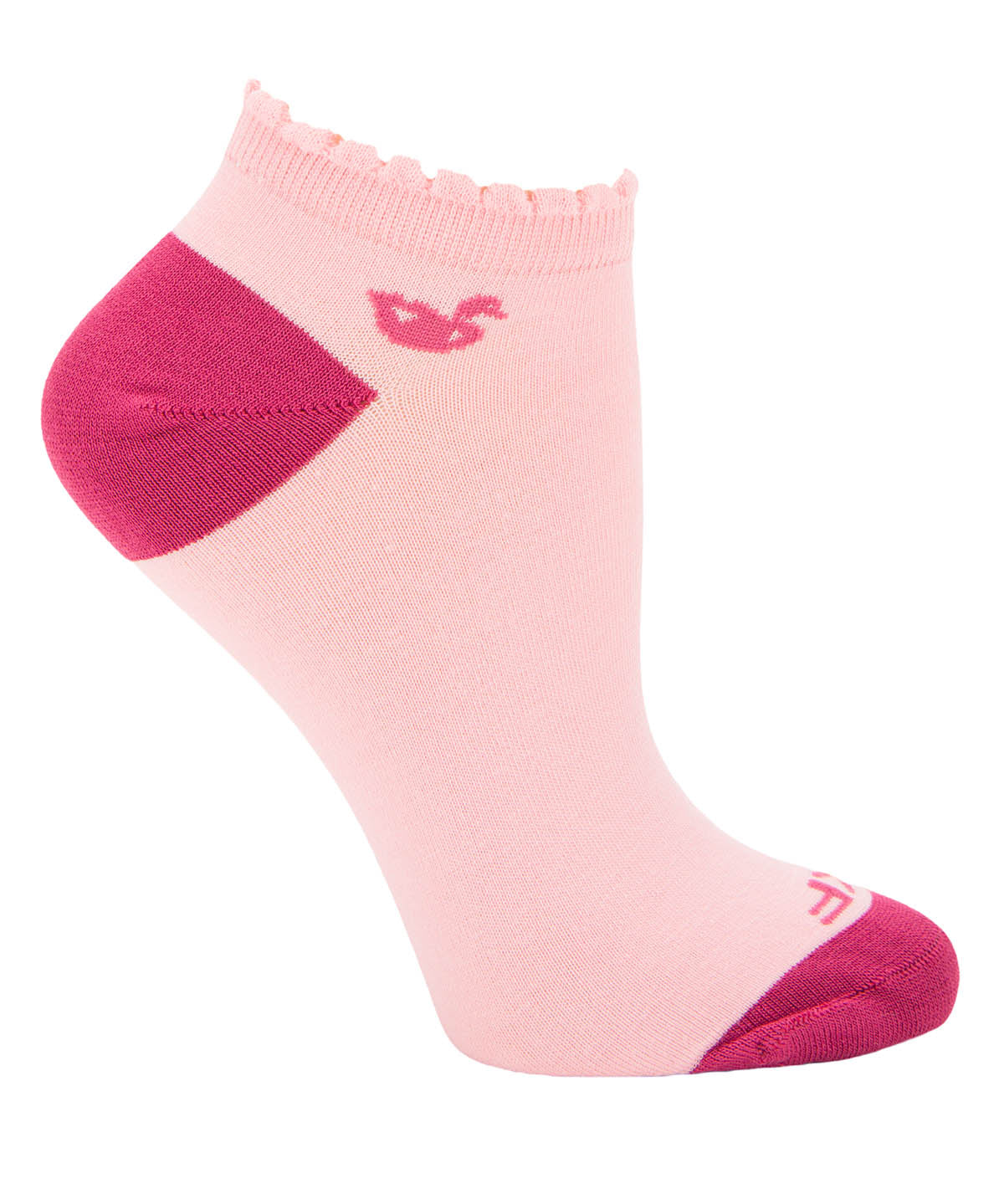Calcetin Bambú Mujer Ped Classic Rosado Rockford