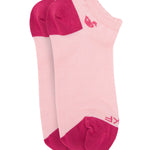 Calcetin Bambú Mujer Ped Classic Rosado Rockford