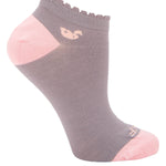 Calcetin Bambú Mujer Ped Classic Gris Rockford