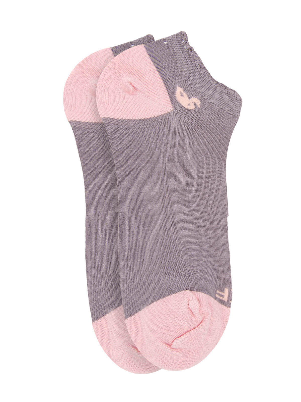 Calcetin Bambú Mujer Ped Classic Gris Rockford
