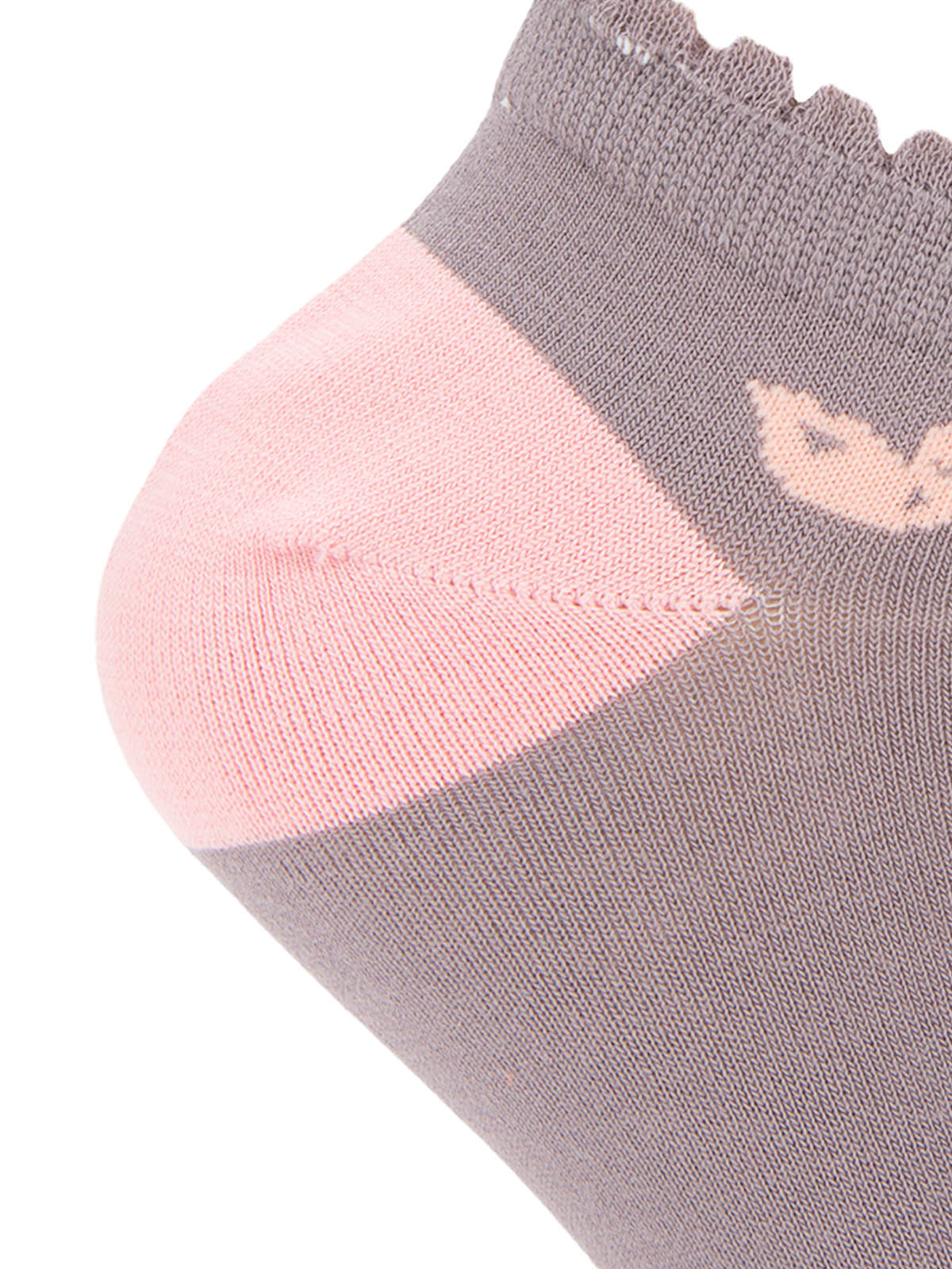 Calcetin Bambú Mujer Ped Classic Gris Rockford