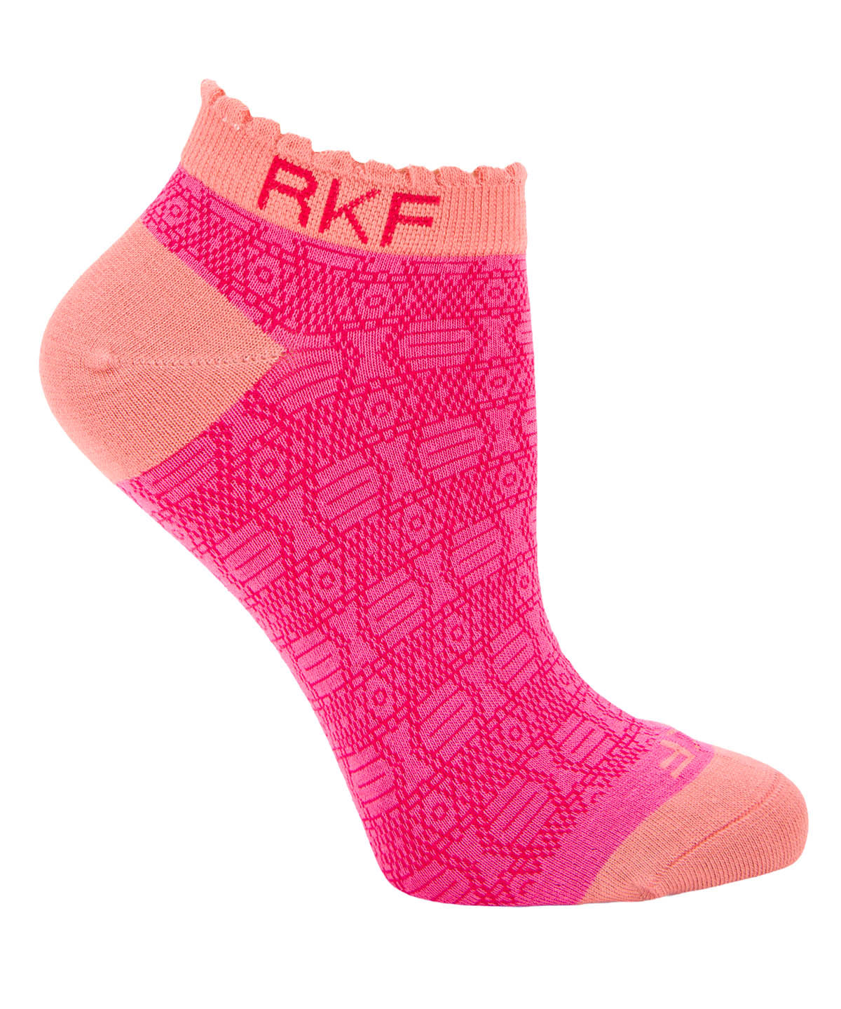 Calcetin Bambú Mujer Ped Design Rosado Rockford