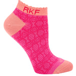 Calcetin Bambú Mujer Ped Design Rosado Rockford