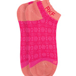 Calcetin Bambú Mujer Ped Design Rosado Rockford