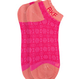Calcetin Bambú Mujer Ped Design Rosado Rockford