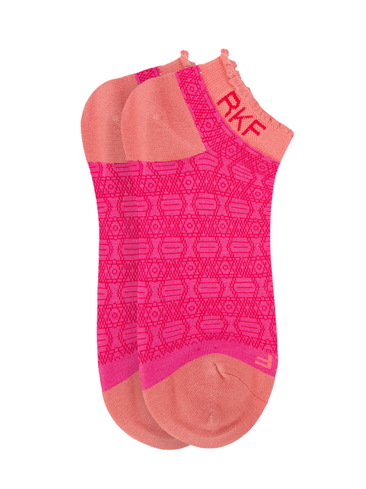Calcetin Bambú Mujer Ped Design Rosado Rockford