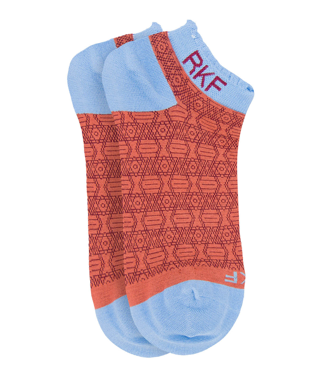 Calcetin Bambú Mujer Ped Design Rojo Rockford